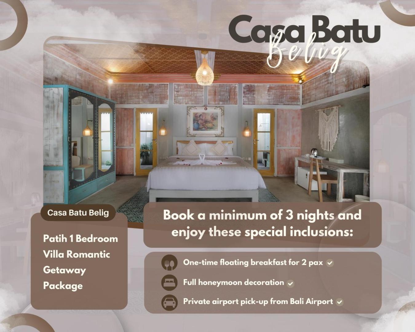 Casa Batu Belig Villa เซมินยัค ภายนอก รูปภาพ